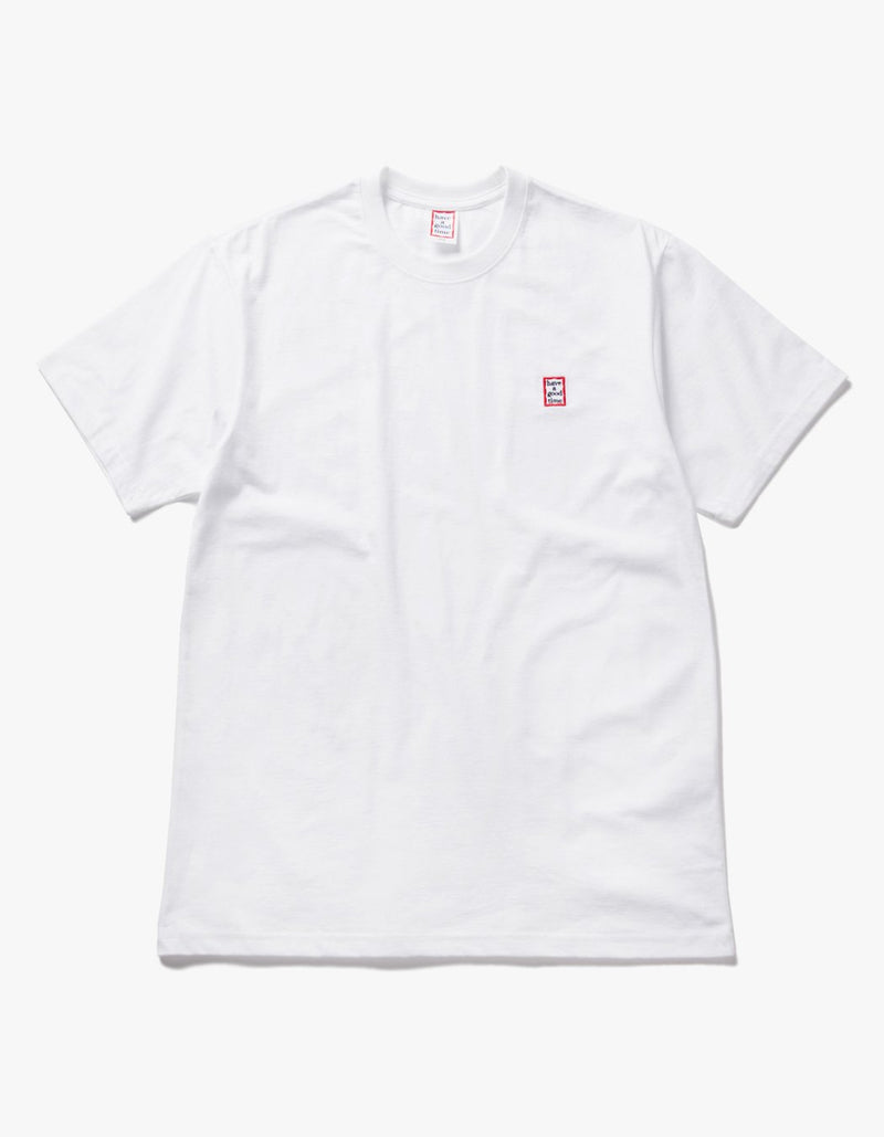 have a good time - Edo Frame Pocket Short Sleeve T-shirt - White