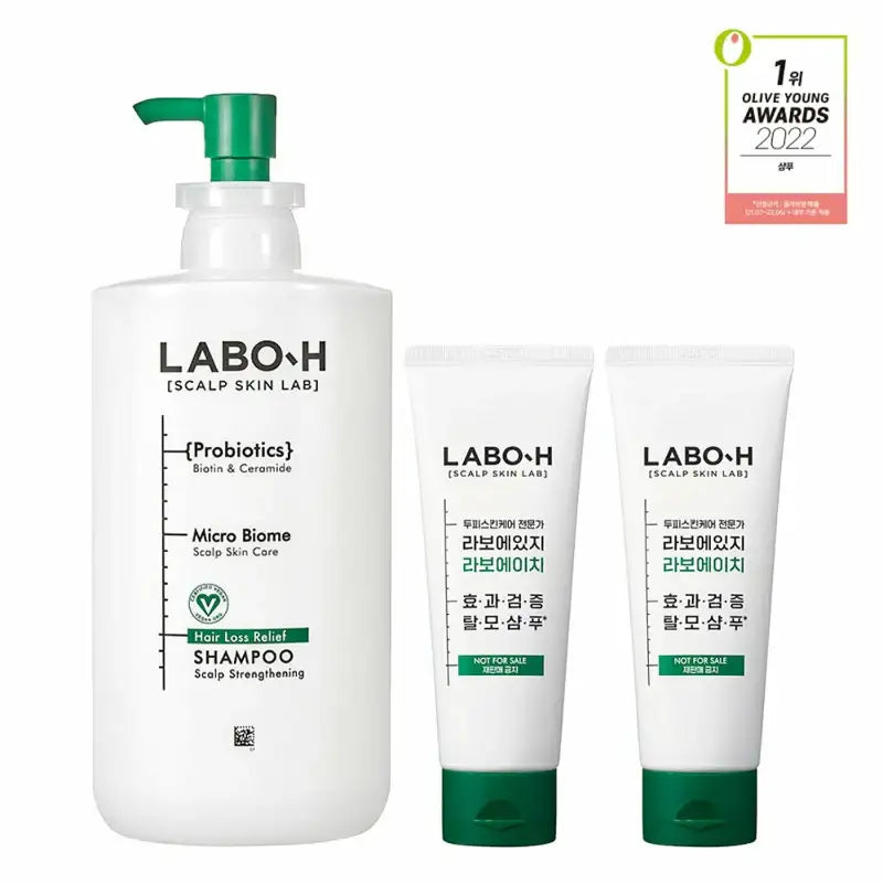 Labo-H - Hair Loss Relief Shampoo - Jumbo Size Special Set - Labo-H - Hair Shampoo - Harumio