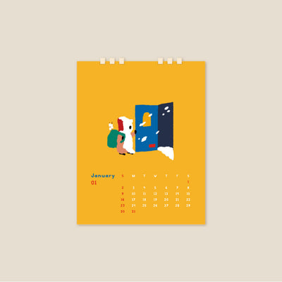 Dinotaeng - Desk Calendar 2022
