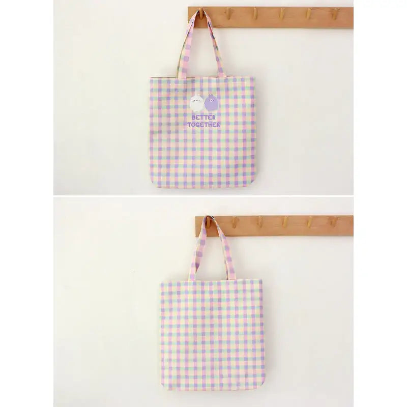 Molang - Lavender Eco Bag - Molang - Eco Bag - Harumio