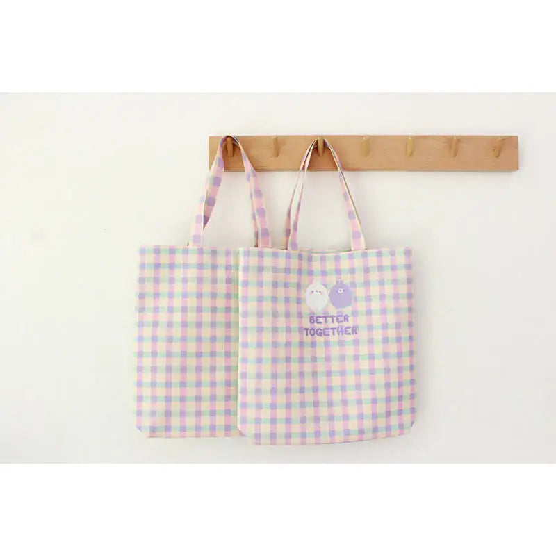 Molang - Lavender Eco Bag - Molang - Eco Bag - Harumio