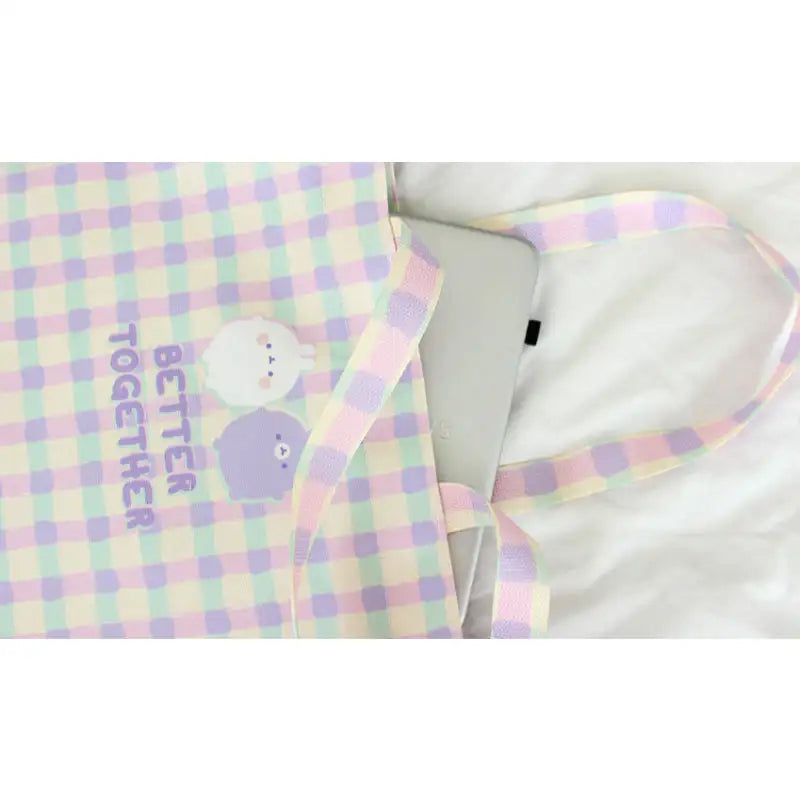 Molang - Lavender Eco Bag - Molang - Eco Bag - Harumio