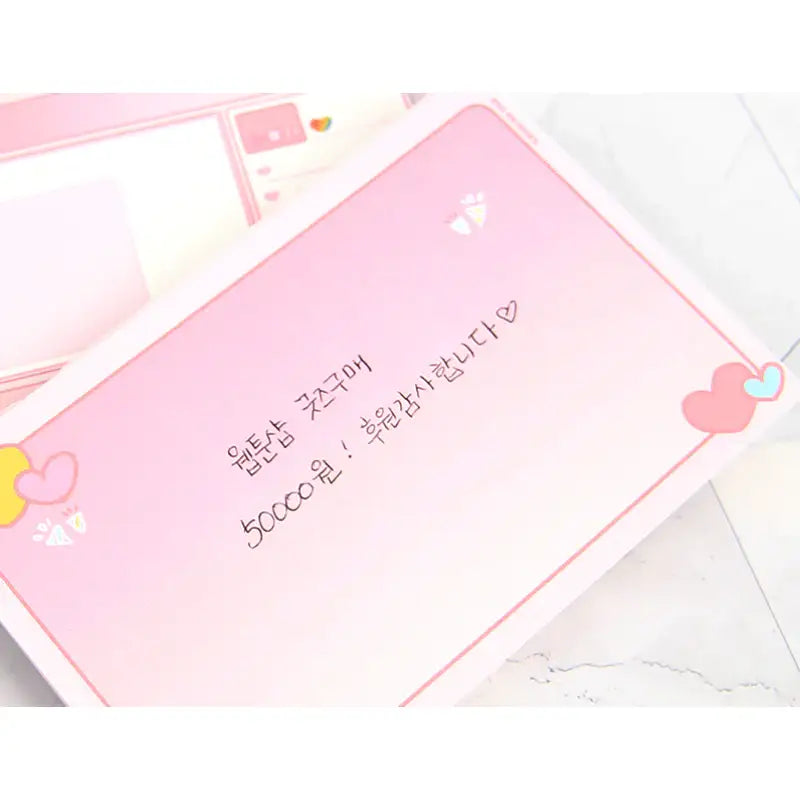 Love Contract Employee - A Set Of Memo Pads - Webtoon Shop - Memo Pads - Harumio