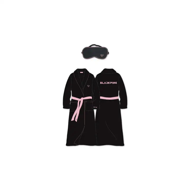 BlackPink - THE ALBUM - Robe and Sleeping Mask Set - BlackPink - Clothing - Harumio