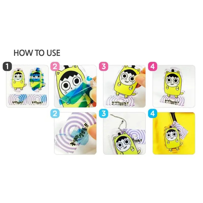 Trump - SD Acrylic Stand Charm - Webtoon Shop - Acrylic Stand - Harumio