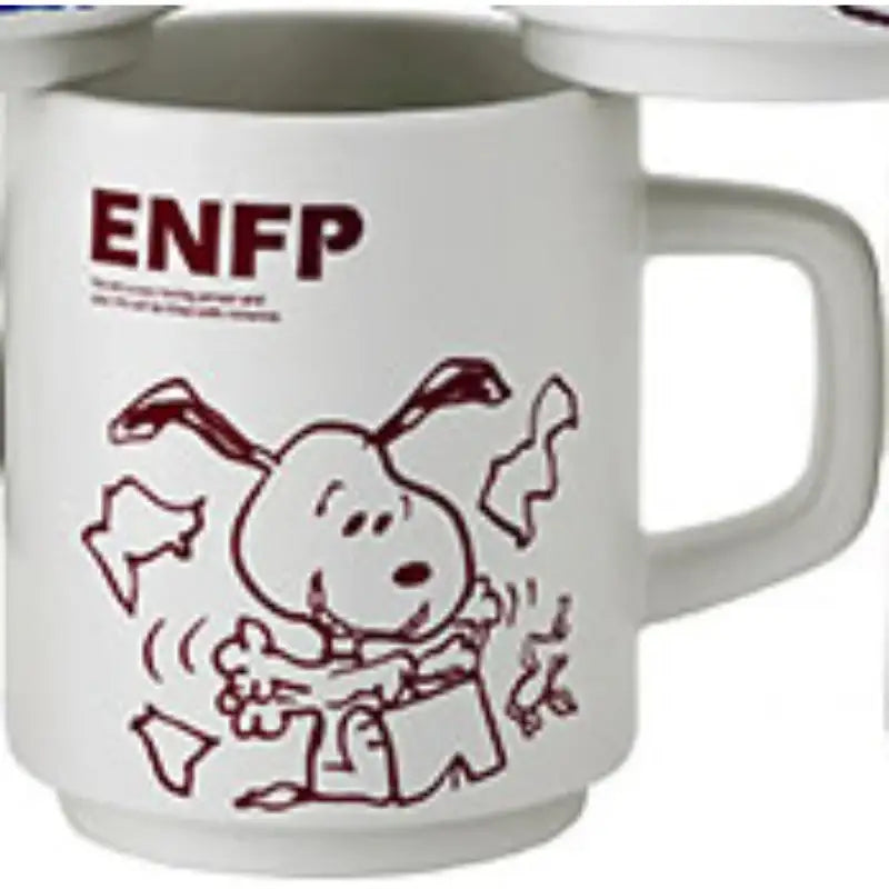 Bo Friends x Peanuts - Snoopy MBTI Mug - Bo Friends - Mugs - Harumio