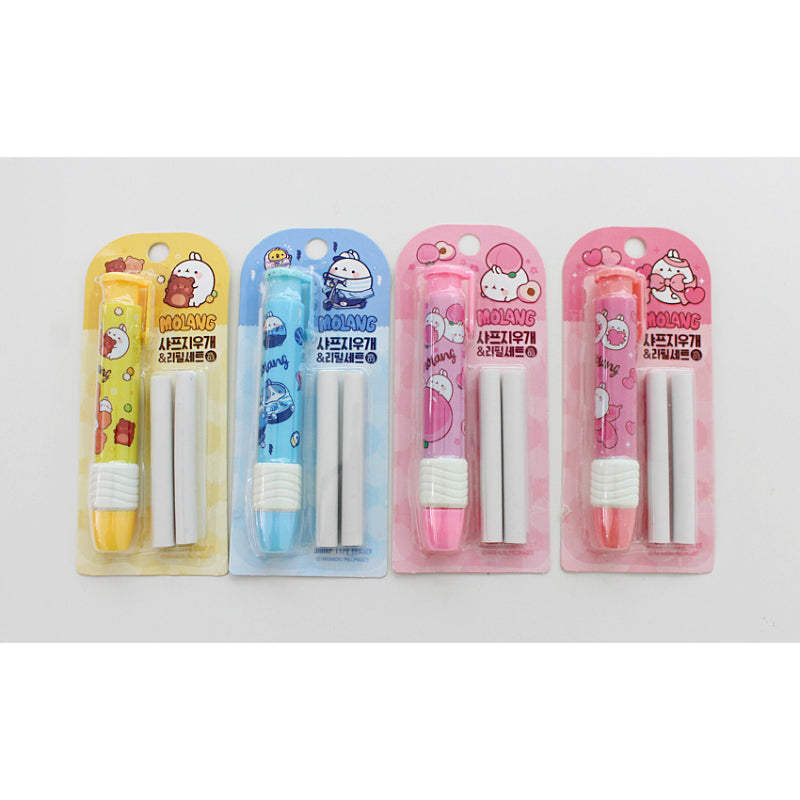 Molang - Sharp Eraser Set