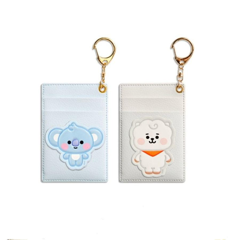 BT21 x Monopoly - Baby Leather Patch Card Holder