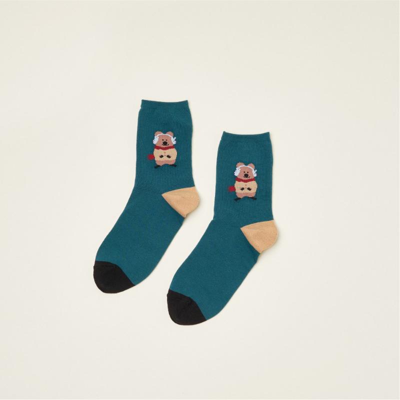 Dinotaeng - Quokka & BOBO Single Socks
