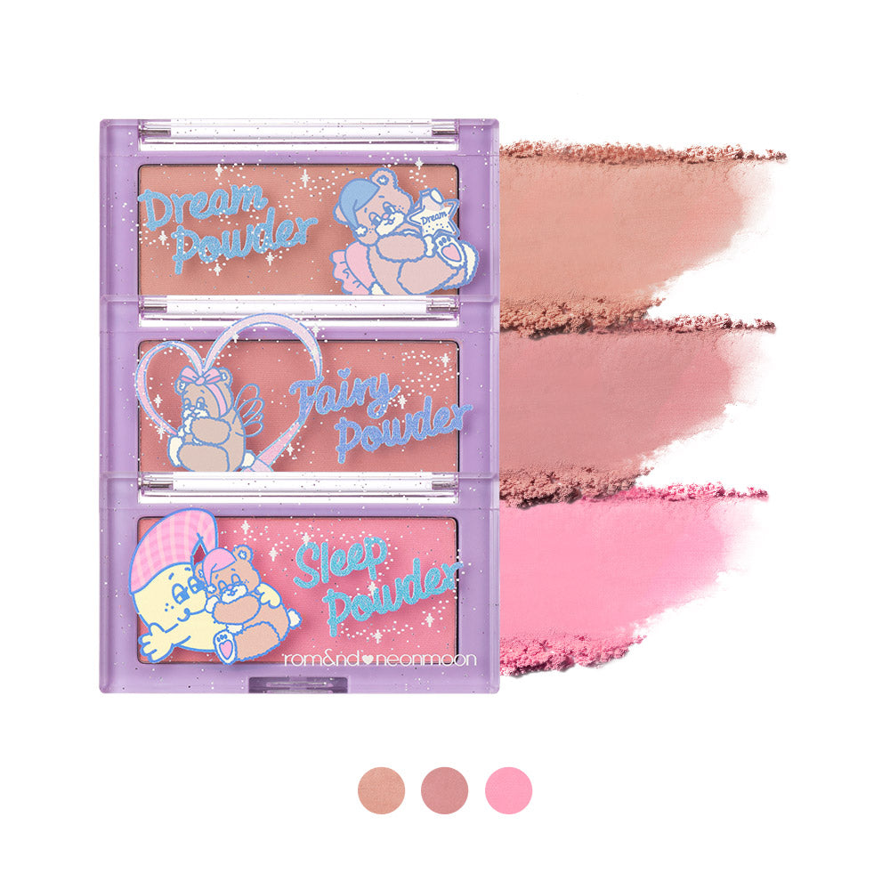 rom&nd x neonmoon - rom&tic Moonight Better Than Cheek Powder