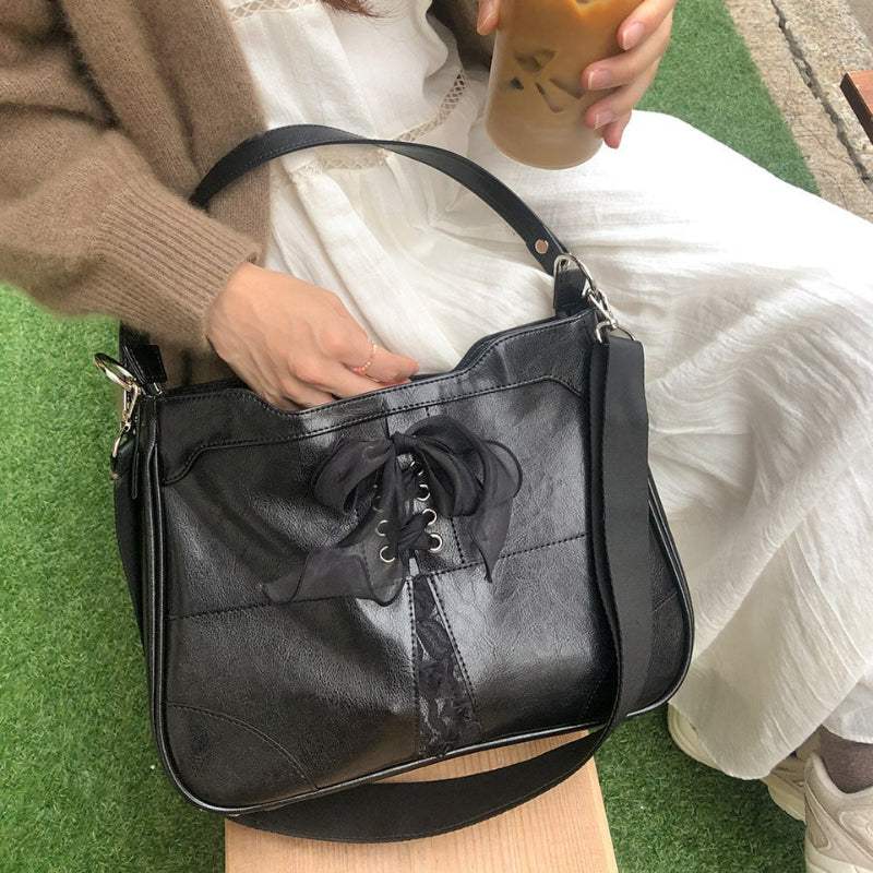 Ovuni - Bustier Ribbon bag - Ovuni - Bag - Harumio