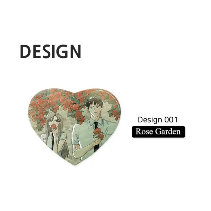 To My Dear Summer - Heart Mouse Pad - Webtoon Shop - Mouse Pads - Harumio