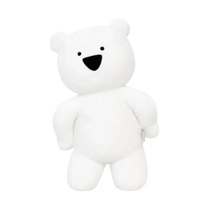 Overaction Bunny - Bear Plain White Plushie (60cm) - Overaction Bunny - Plushie - Harumio