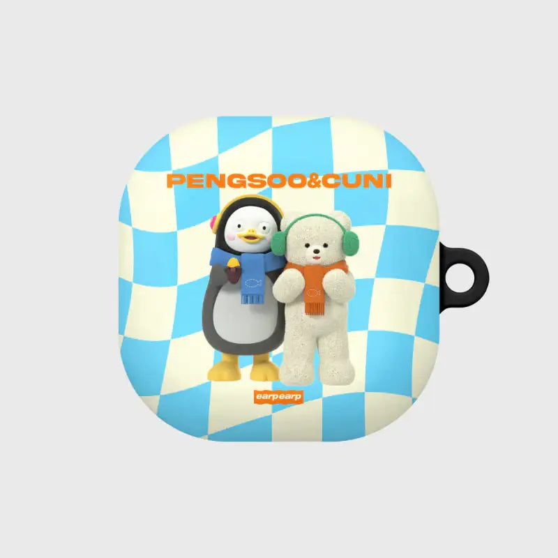 Earpearp x Pengsoo - Winter Buddy Buds Hard Case - Earpearp x Pengsoo - Buds Hard Case - Harumio