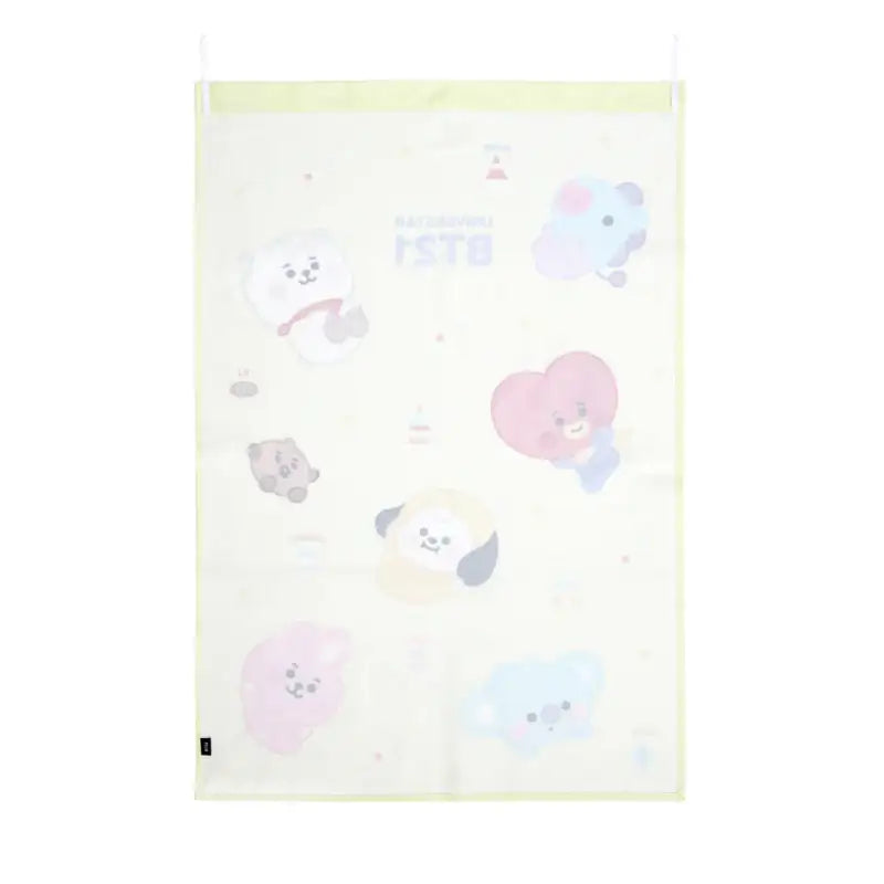 NARA HOME DECO X BT21- Shooting Star Door Curtain Poster - NARA HOME DECO X BT21 - Textiles - Harumio
