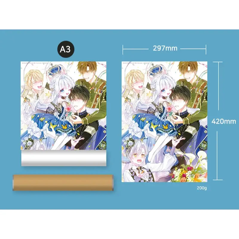Choose Your Real Daddy Tyrant - Poster - Webtoon Shop - Posters - Harumio