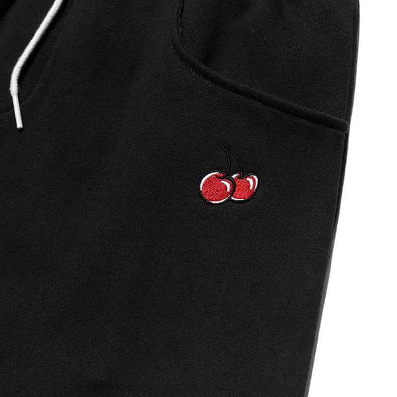 Kirsh - Cherry Band Skirt - Black