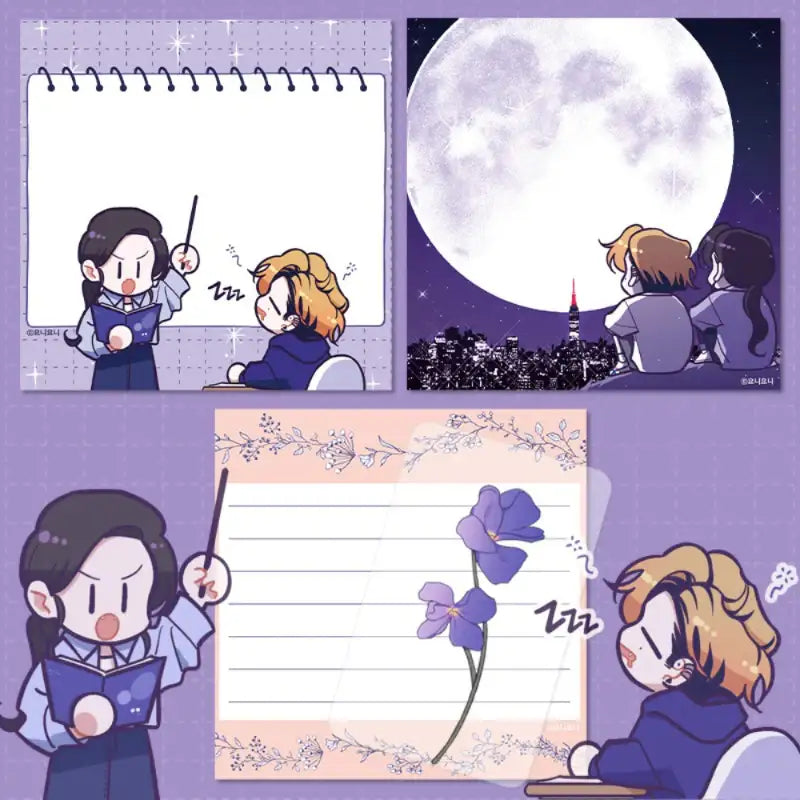 Waikiki Vampire - Memo Pad - Webtoon Shop - Memo Pads - Harumio