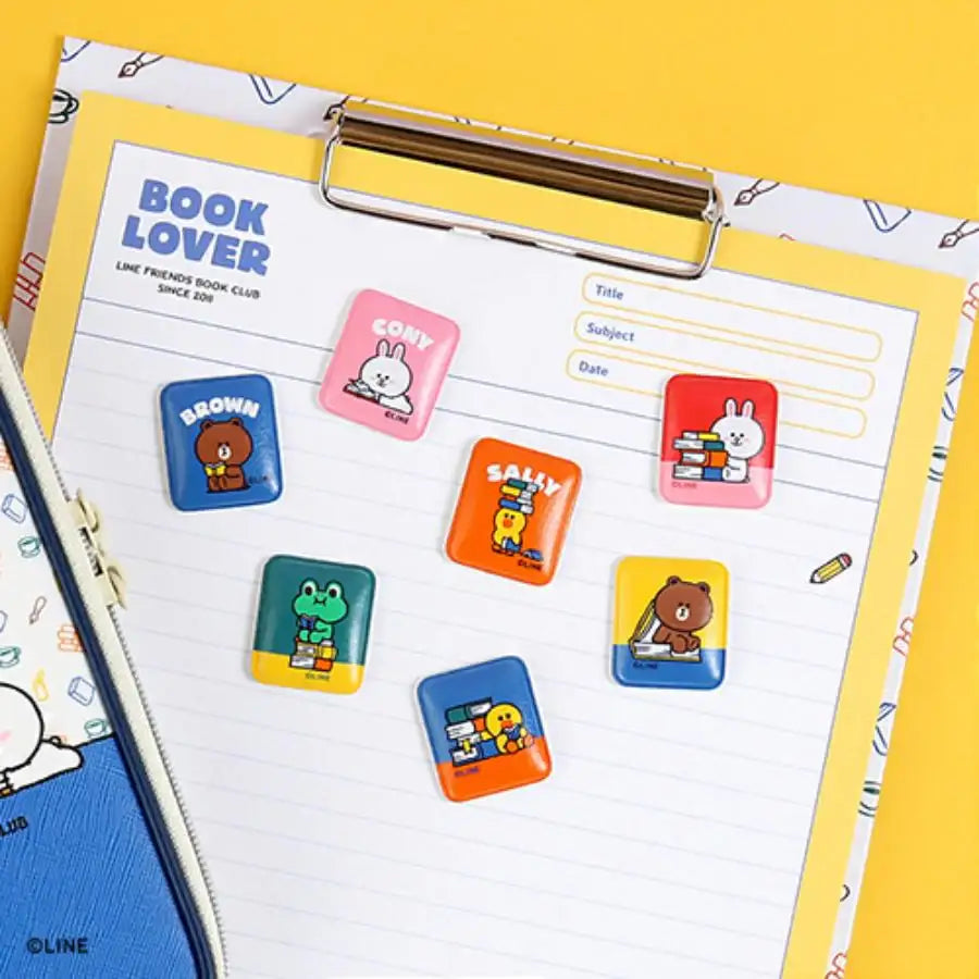 Monopoly x LINE - Brown and Friends - Chubby Magnet - Monopoly - Accesories - Harumio