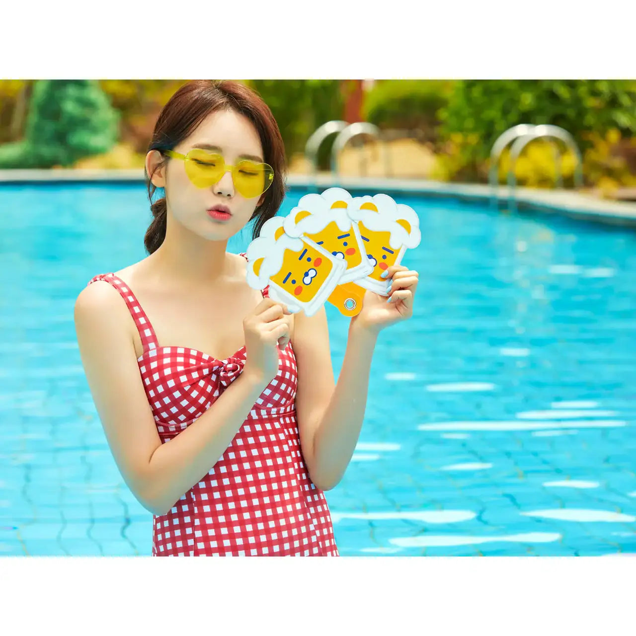 Kakao Friends - Ryan Beach Pub Spread Fan - Kakao Friends - Accessories - Harumio