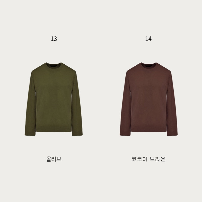 The Knit Company X Lee Soo-hyuk - 20FW Premium Cashmere Knit