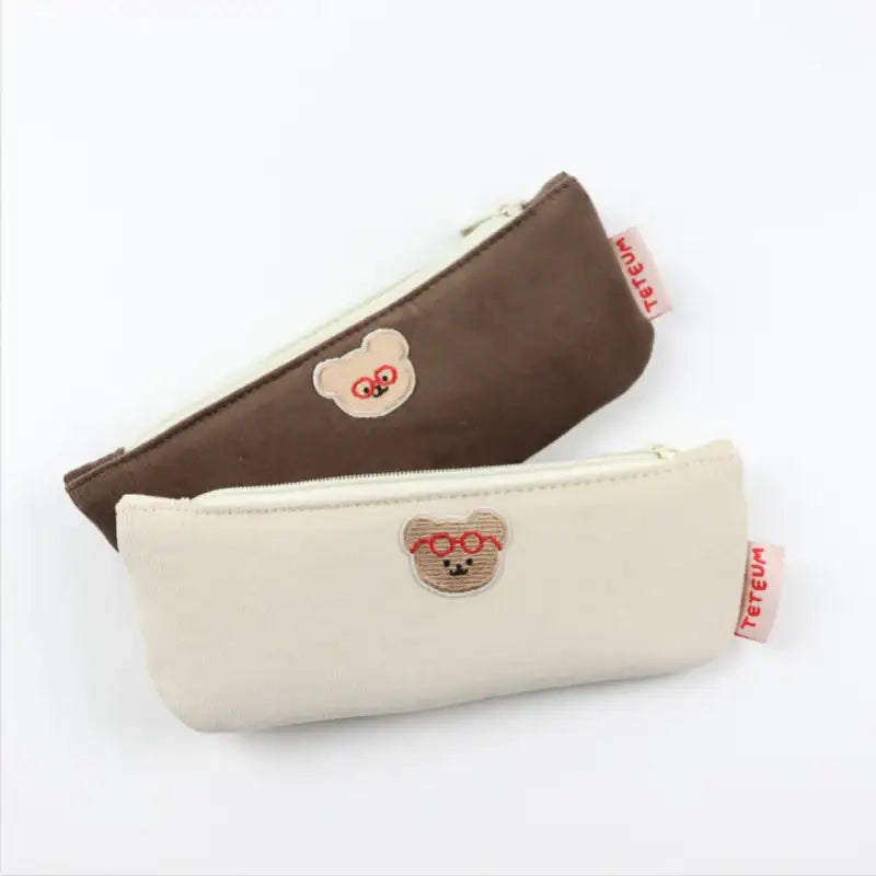 Teteum - Corduroy Pencil Case - Teteum - Stationary - Harumio