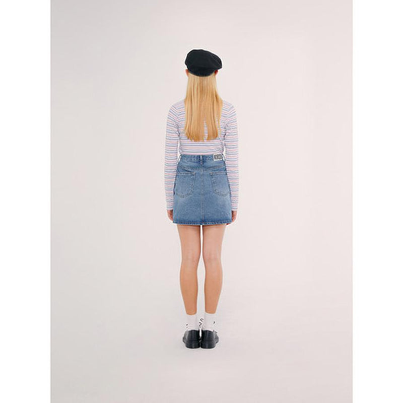 Kirsh - Long Sleeve Stripe T-Shirt - Rainbow