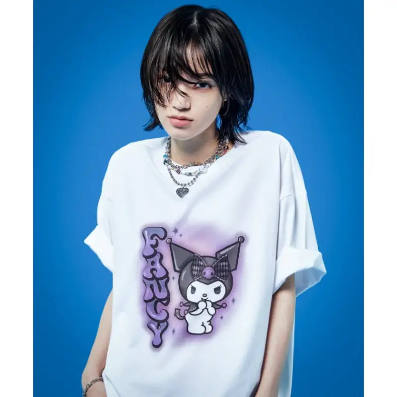 FANCY X KUROMI - Tee - FANCY X KUROMI - Clothes - Harumio