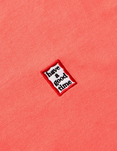 have a good time - Mini mini Frame Short Sleeve T-shirt - Coral