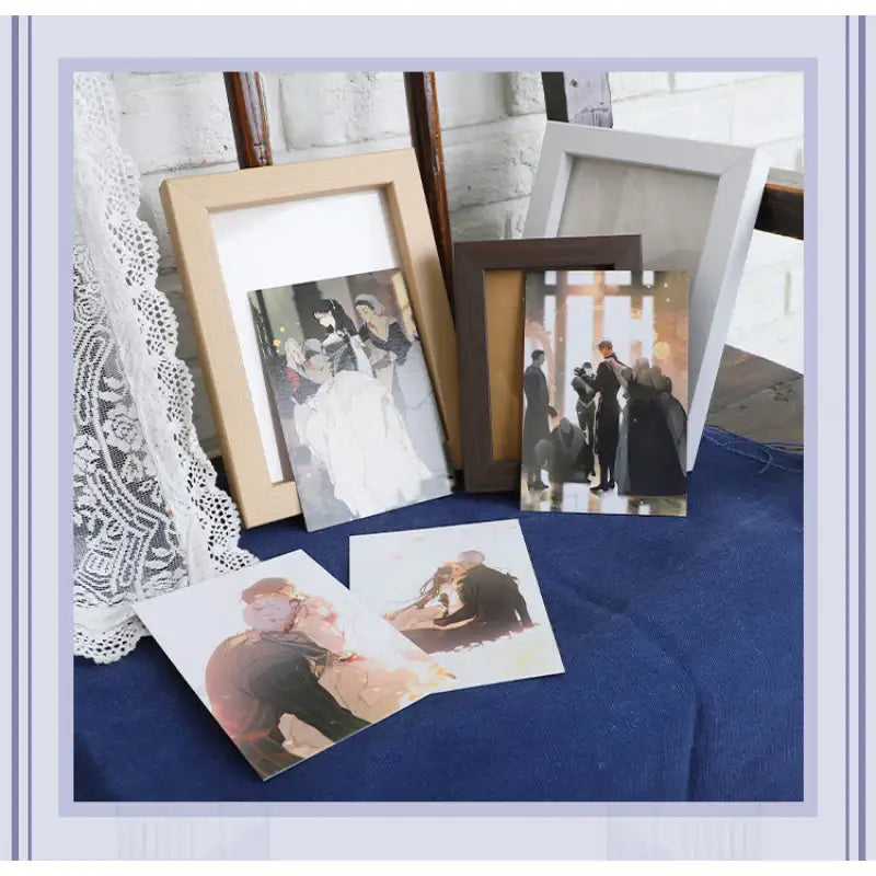 Secret Lady - Illustration Commentary Card Set - KWSTORE - Illustration Card - Harumio