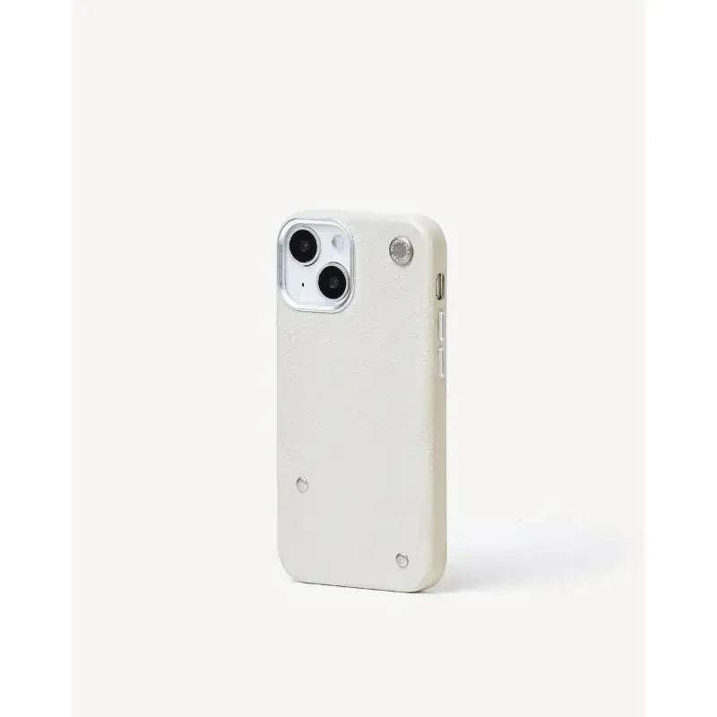 proper belongings - Round Studs Leather Case (iPhone) - proper belongings - Cases - Harumio