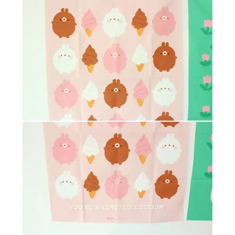 Molang - Sweet Big Fabric Poster - Molang - Fabric Poster - Harumio