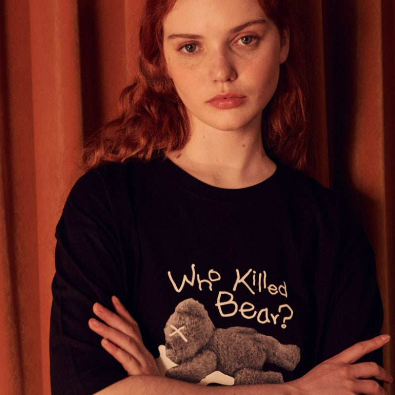 Ambler - Who Killed Bear Unisex Overfit T-shirt