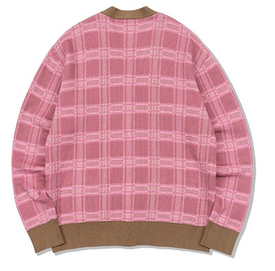 Sculptor - Multi Check Cardigan