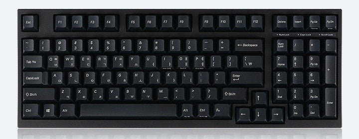 Leopold FC980M Laser Printed PBT Keycap ( English / Hangul ) - Mechanical Keyboard - Harumio