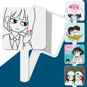 Love Revolution - Square Hand Mirror - Webtoon Shop - Hand Mirror - Harumio