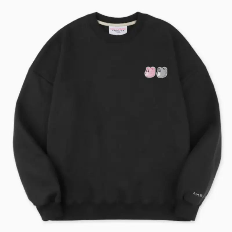 Bellygom x Ambler - Twin Bellygom Unisex Overfit Sweatshirt - Bellygom x Ambler - Sweatshirt - Harumio
