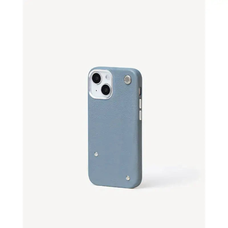 proper belongings - Round Studs Leather Case (iPhone) - proper belongings - Cases - Harumio