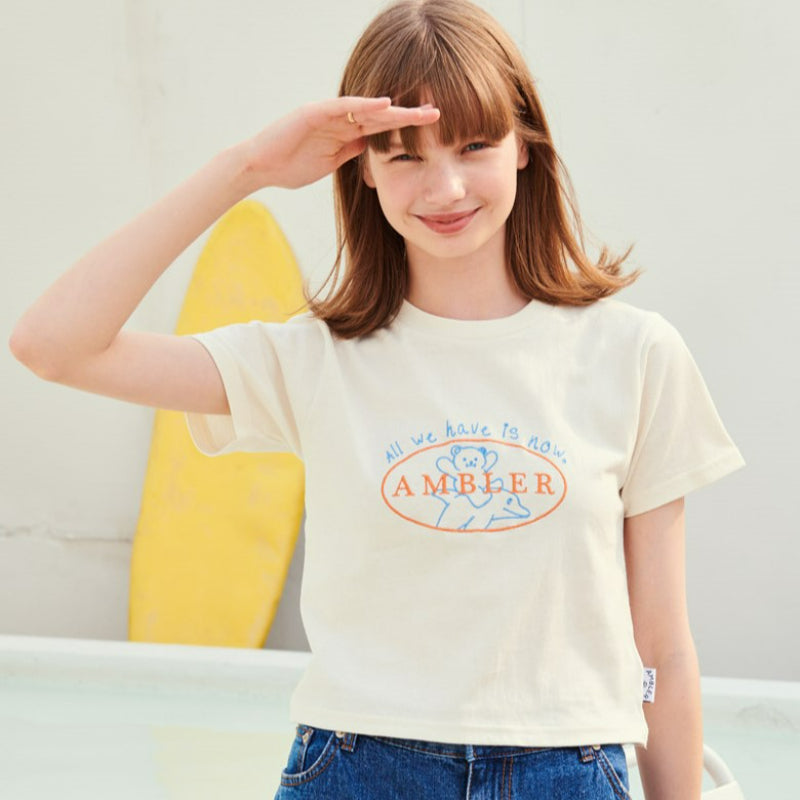 Ambler - All We Have Is Now Crop T-shirt