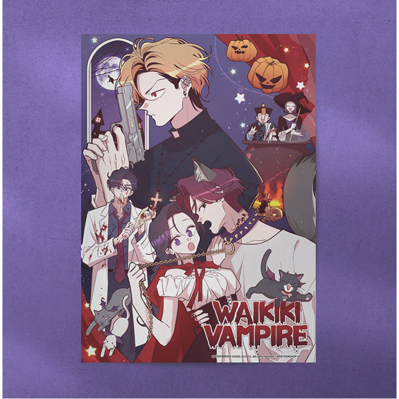 Waikiki Vampire - Halloween Poster