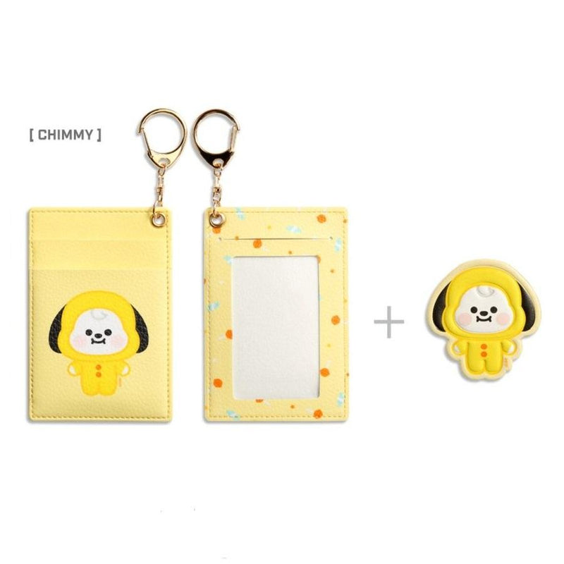 BT21 x Monopoly - Baby Leather Patch Card Holder