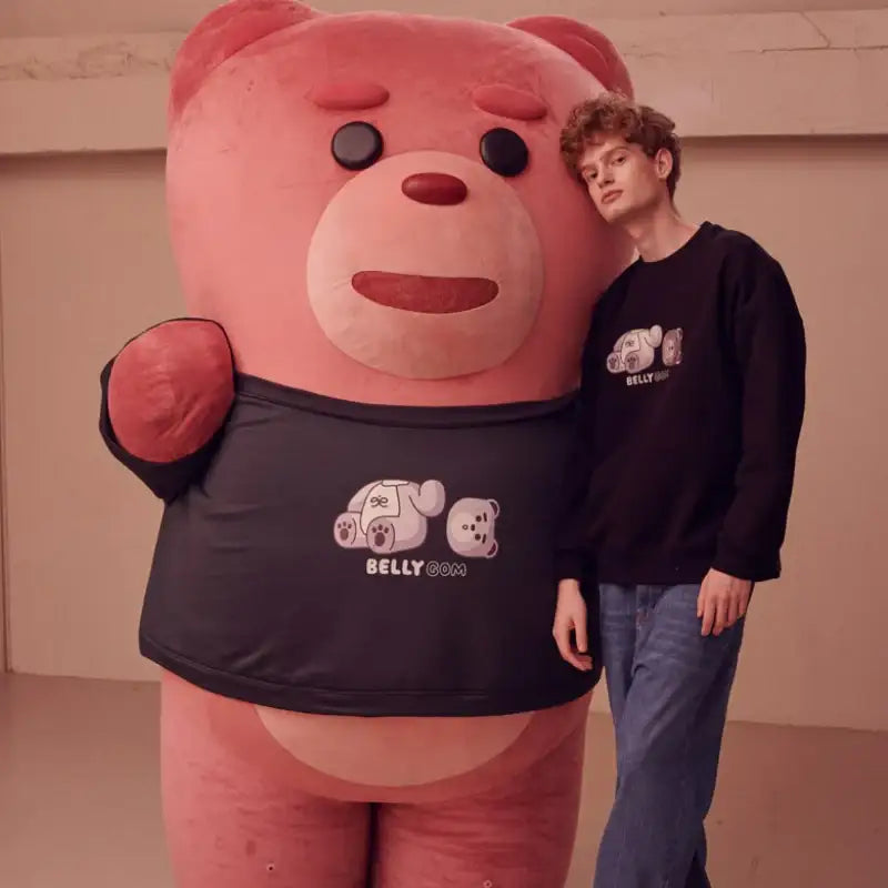 Bellygom x Ambler - Oops! Bellygom Unisex Overfit Sweatshirt - Bellygom x Ambler - Sweatshirt - Harumio