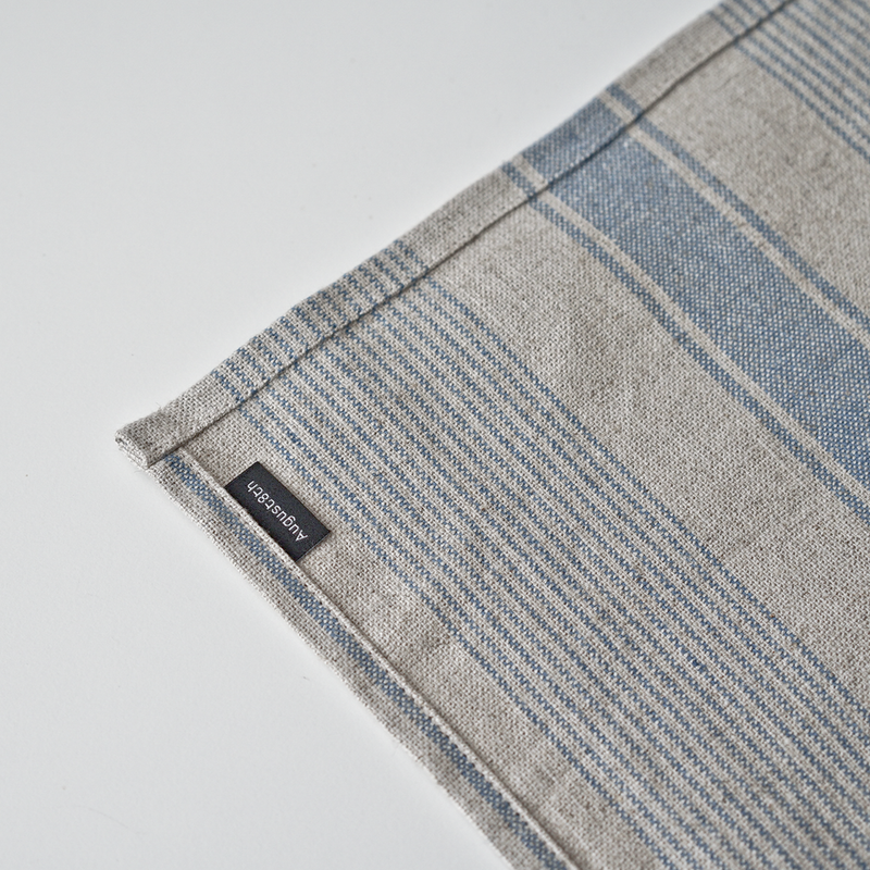 August8th - Natural Hemp Linen Cross Kitchen Cloth
