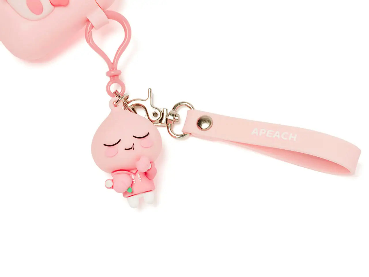 Kakao Friends - Apeach AirPod Figure Keyring - Kakao Friends - Accessories - Harumio