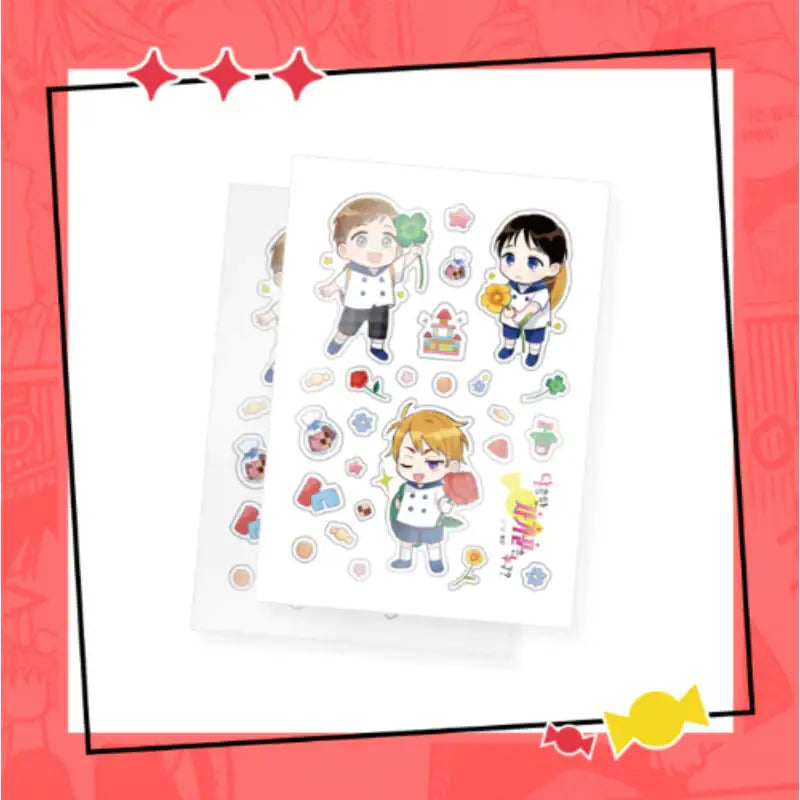 Who Is a Sweet Cheater? - Half Cutting Sticker - Toon!que - Stickers - Harumio
