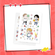 Who Is a Sweet Cheater? - Half Cutting Sticker - Toon!que - Stickers - Harumio