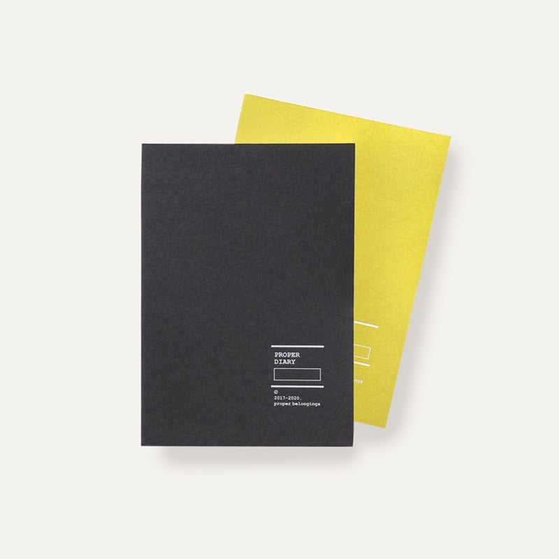 proper belongings - Proper Diary No.4