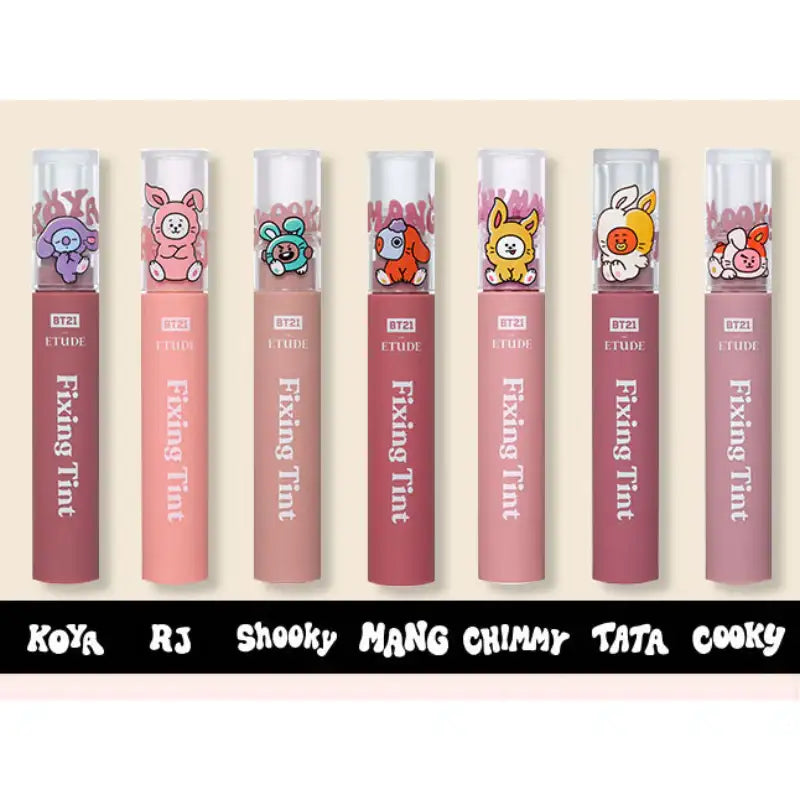 ETUDE x BT21 - Fixing Tint - ETUDE x BT21 - Lip Tint - Harumio