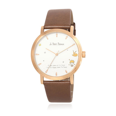 Le Petit Prince x OST - Le Petit Prince and Fox Man Leather Watch