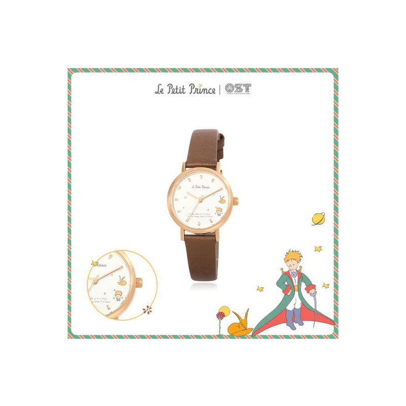 Le Petit Prince x OST - Le Petit Prince and Fox Woman Leather Watch